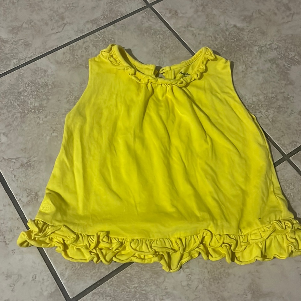 12 months yellow top
